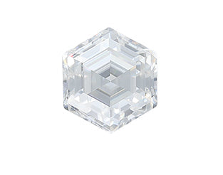 Hexagon Cut Rings