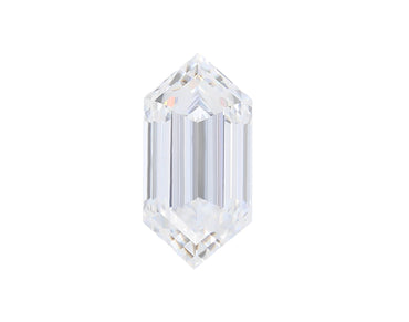 Long Hexagon Cut Rings