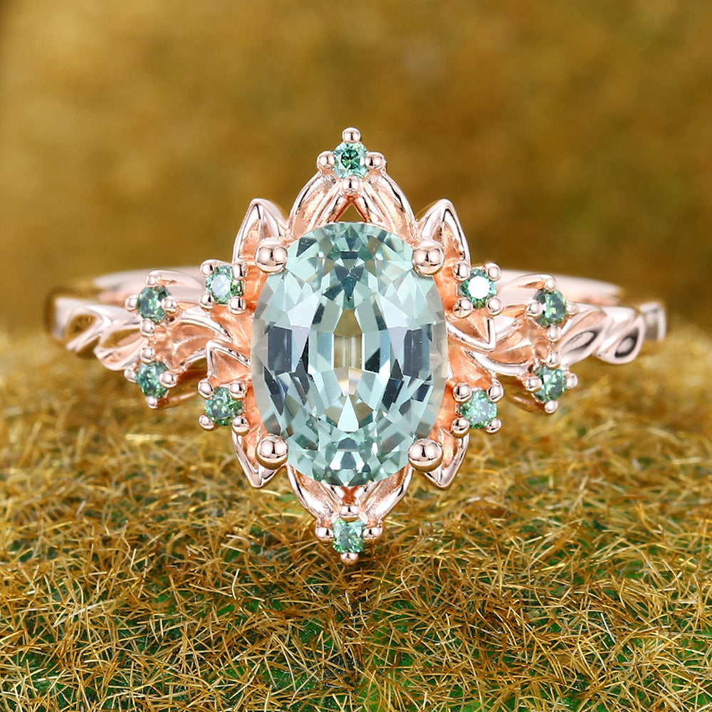 Nature-Inspired Engagement Ring